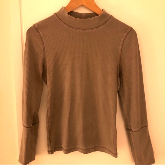 Free People Ribbed Layering Mock Neck - Picture 1 of 1